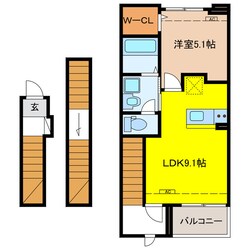 ルート258の物件間取画像